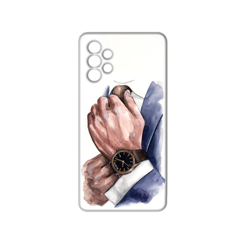 کاور مدل مردانه کد 014 مناسب برای گوشی موبایل سامسونگ galaxy A72