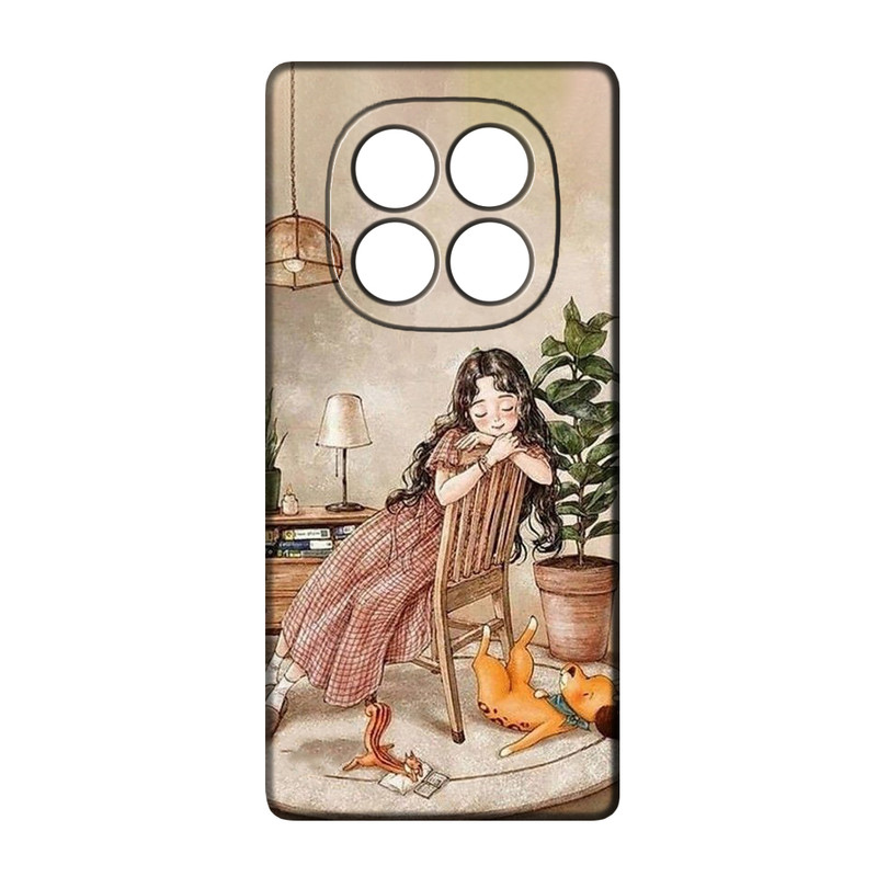 کاور طرح دخترانه کد 251 مناسب برای گوشی موبایل شیائومی Redmi Note 14 Pro 5G