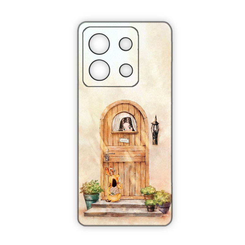 کاور مدل دخترانه کد 247 مناسب برای گوشی موبایل شیائومی Redmi Note 13 4G