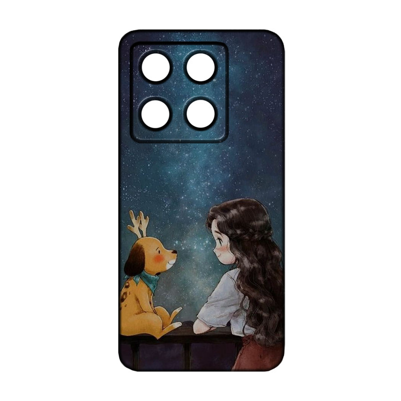 کاور طرح دخترانه کد 249 مناسب برای گوشی موبایل شیائومی redmi 14T