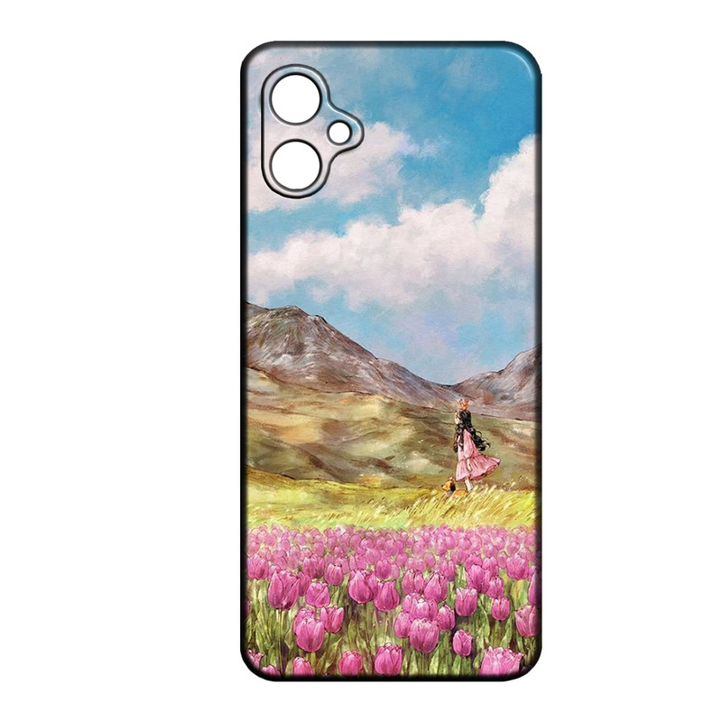کاور طرح دخترانه کد 248 مناسب برای گوشی موبایل سامسونگ Galaxy A05