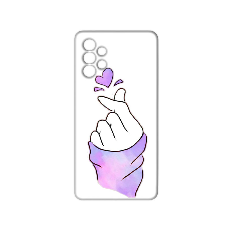 کاور مدل قلب کد 054 مناسب برای گوشی موبایل سامسونگ galaxy A53