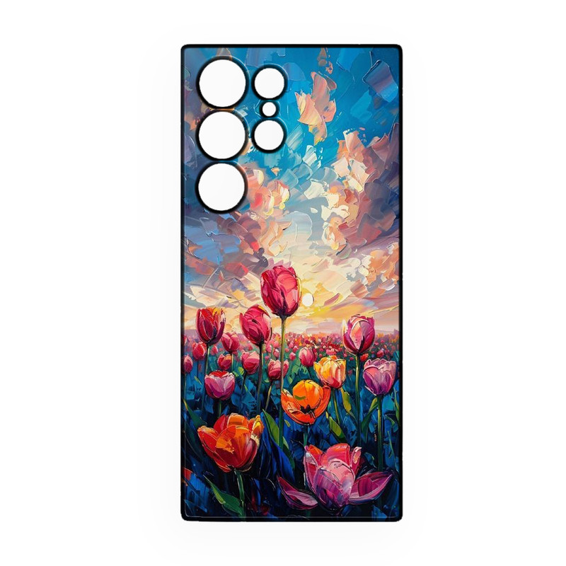 کاور طرح گل کد 337 مناسب برای گوشی موبایل سامسونگ Galaxy S25 Ultra