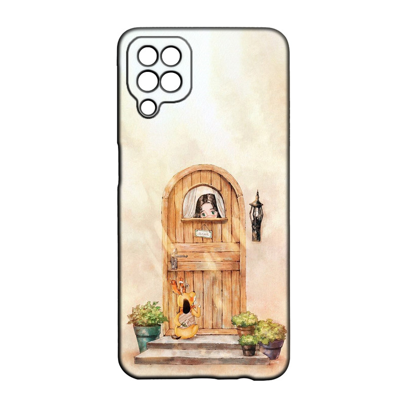 کاور طرح دخترانه کد 247 مناسب برای گوشی موبایل سامسونگ Galaxy A22 4g