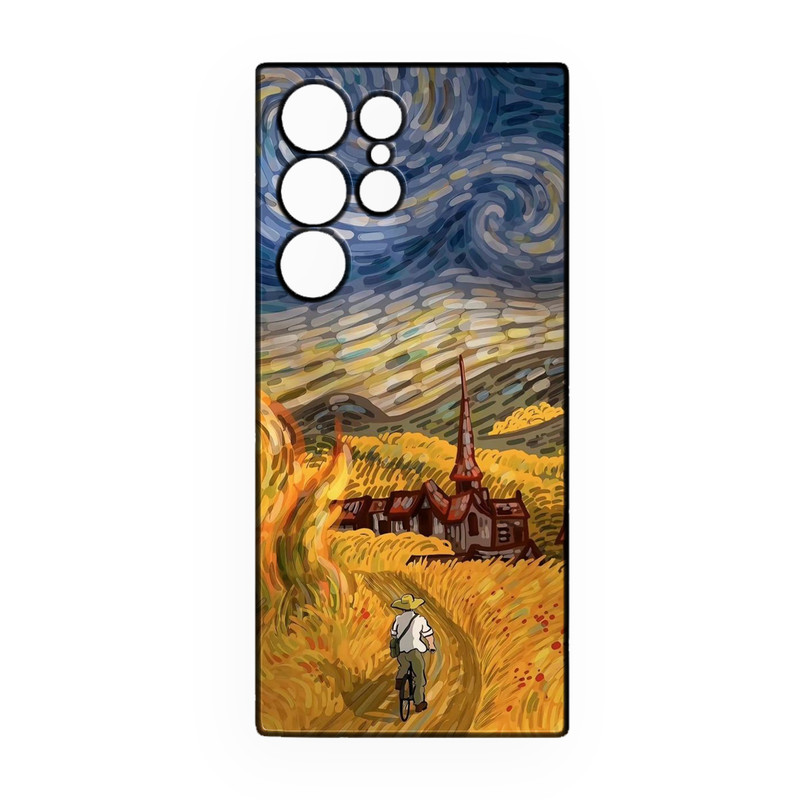 کاور طرح ونگوگ کد 368 مناسب برای گوشی موبایل سامسونگ Galaxy S21 Ultra