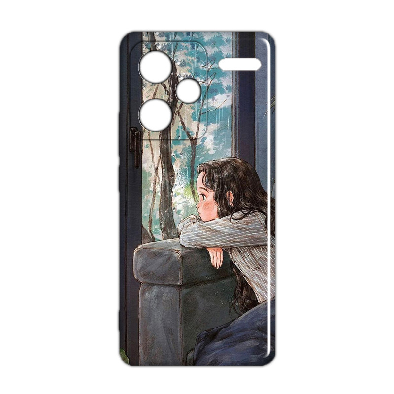 کاور مدل دخترانه  کد 059 مناسب برای گوشی موبایل شیائومی Redmi Note 13 Pro Plus