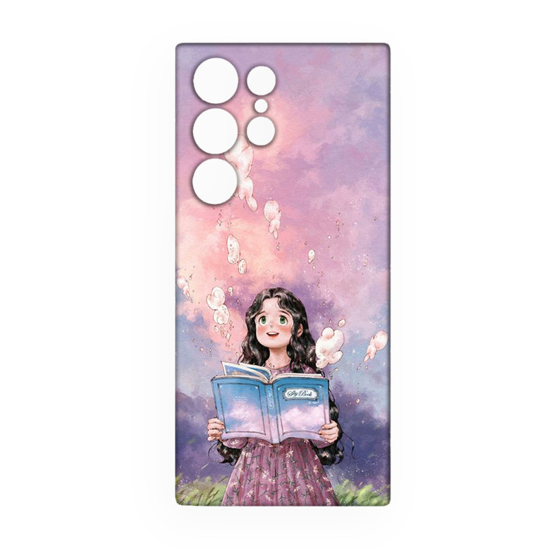 کاور مدل دخترانه کد 113مناسب برای گوشی موبایل سامسونگ galaxy s23 ultra