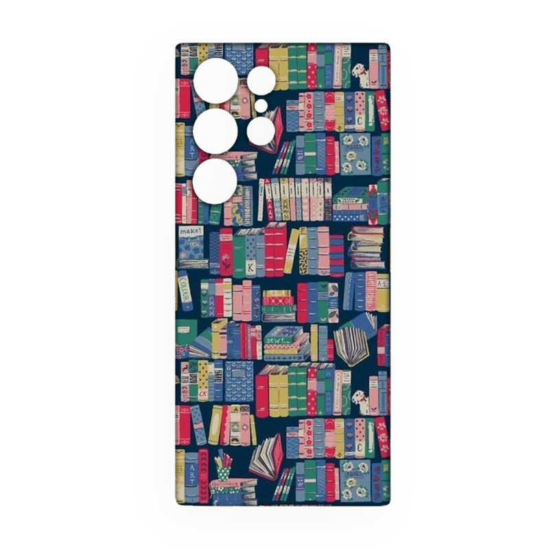 کاور طرح کتابخانه کد 147 مناسب برای گوشی موبایل سامسونگ Galaxy S25 Ultra