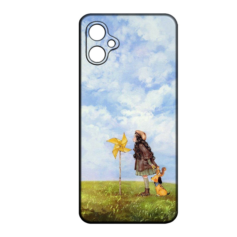 کاور طرح دخترانه کد 289 مناسب برای گوشی موبایل سامسونگ Galaxy A07