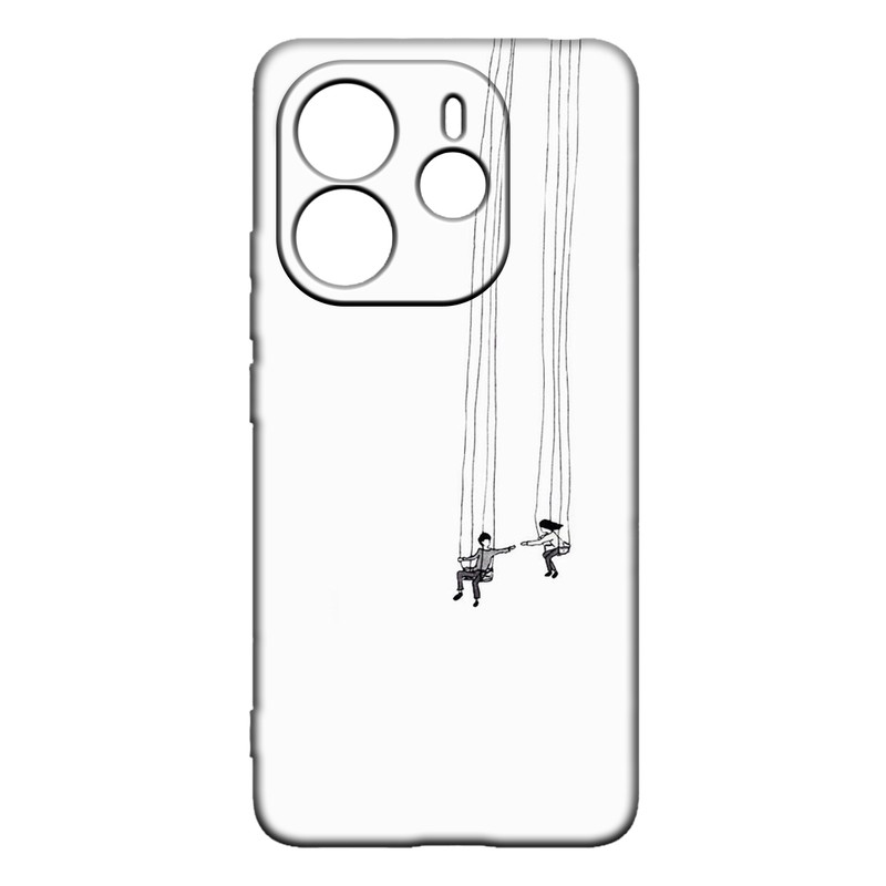 کاور طرح عاشقانه کد 123 مناسب برای گوشی موبایل شیائومی Redmi Note 14 4G