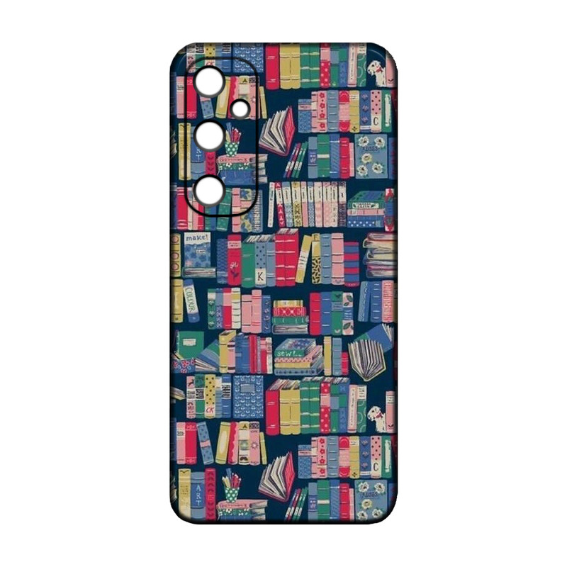 کاور طرح کتابخانه کد 147 مناسب برای گوشی موبایل سامسونگ Galaxy A36