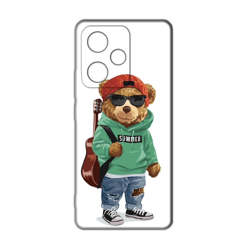 کاور مدل خرس کد 042 مناسب برای گوشی موبایل شیائومی Redmi 13