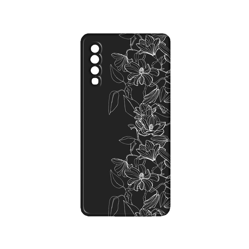 کاور مدل گل کد 007 مناسب برای گوشی موبایل سامسونگ Galaxy A7 2018 / A750