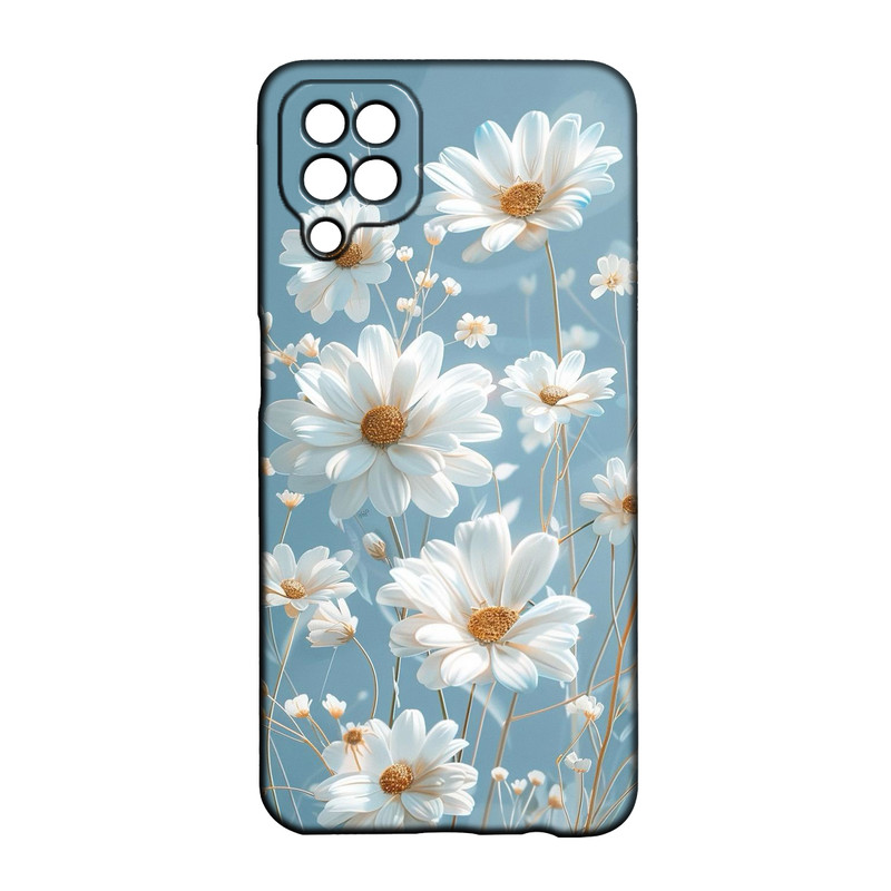 کاور طرح گل کد 332 مناسب برای گوشی موبایل سامسونگ Galaxy A12 / M12 / F12
