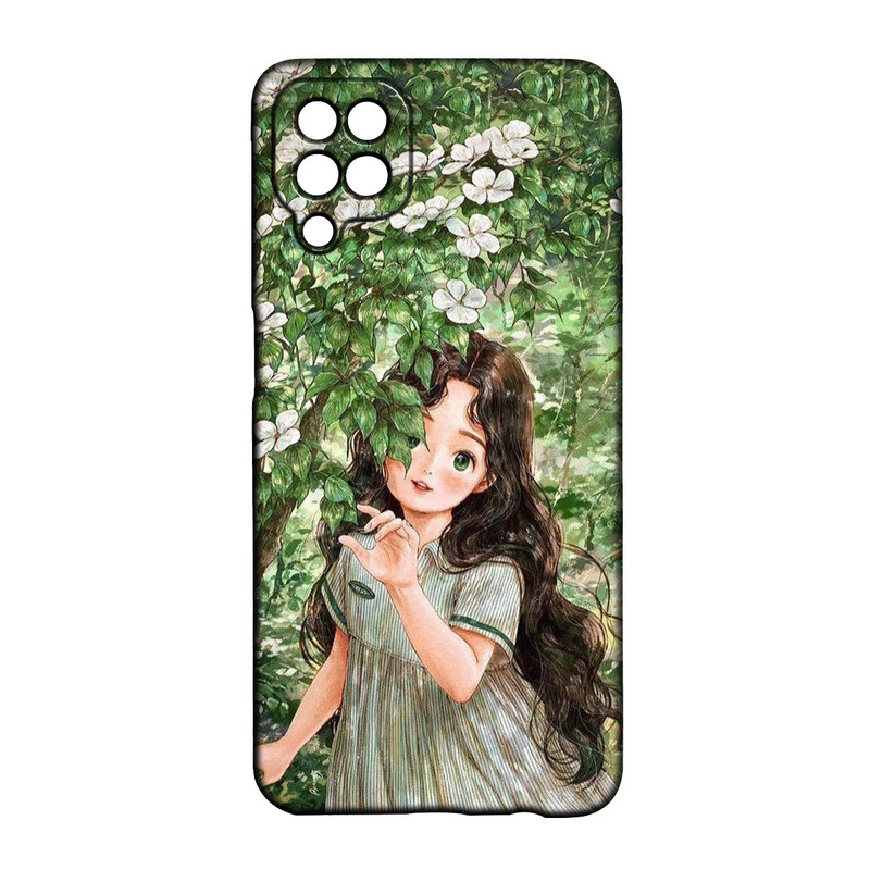 کاور طرح دخترانه کد 297 مناسب برای گوشی موبایل سامسونگ Galaxy A22 4g