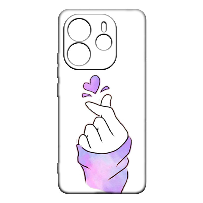 کاور طرح دخترانه کد 54 مناسب برای گوشی موبایل شیائومی Redmi Note 14 4G