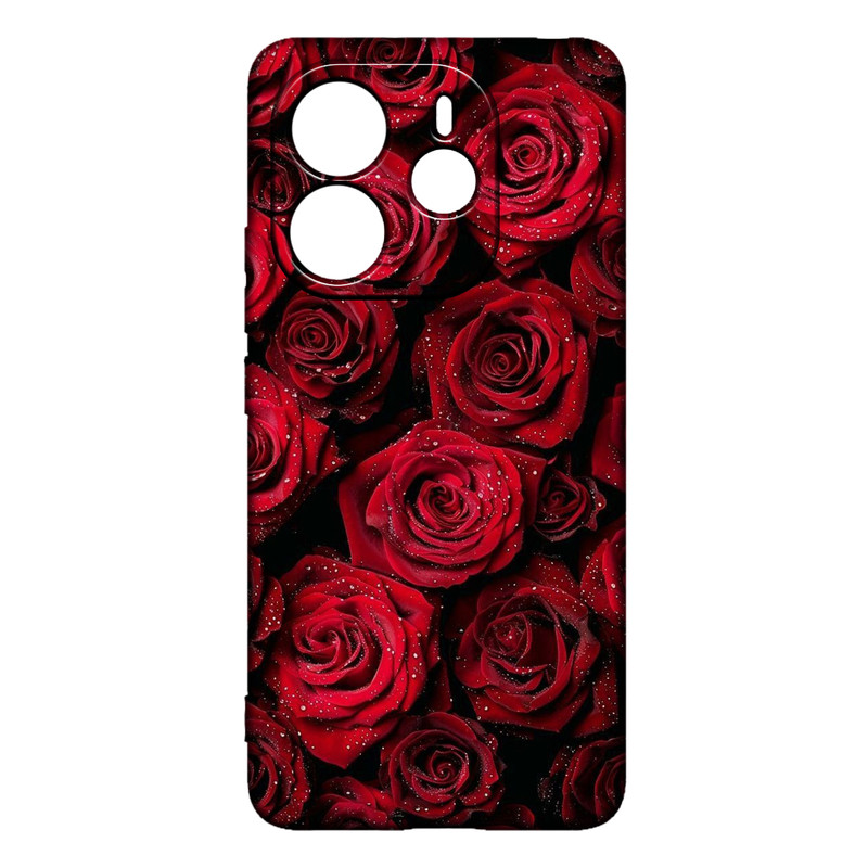 کاور طرح گل کد 319 مناسب برای گوشی موبایل شیائومی Redmi Note 14 4G