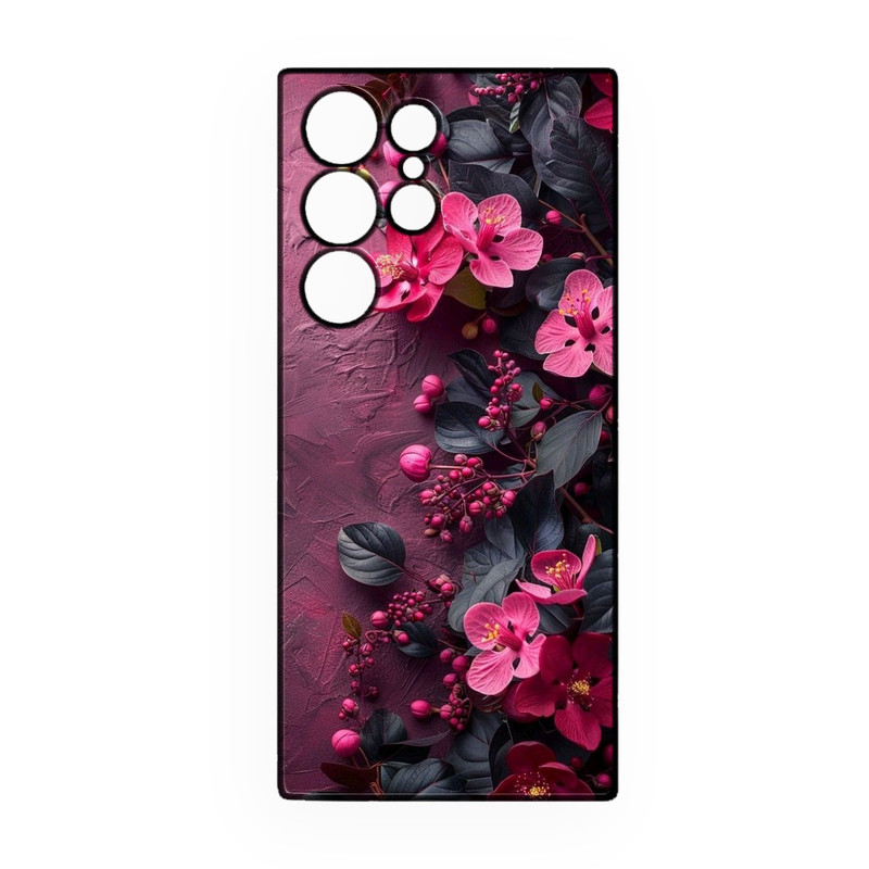 کاور طرح گل کد 336 مناسب برای گوشی موبایل سامسونگ Galaxy S23 Ultra