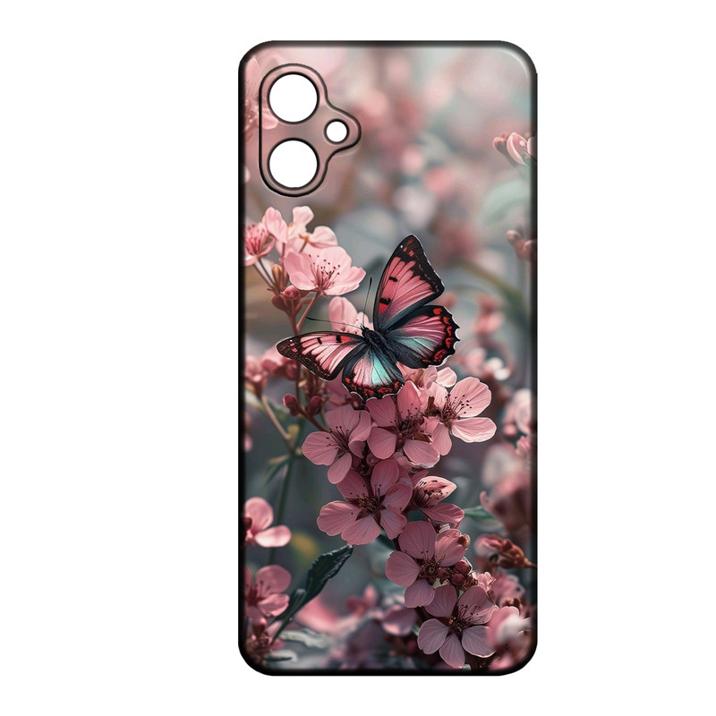 کاور طرح پروانه  کد 468 مناسب برای گوشی موبایل سامسونگ Galaxy A06