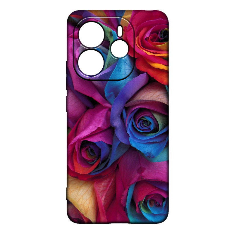 کاور طرح گل کد 199 مناسب برای گوشی موبایل شیائومی Redmi Note 14 4G