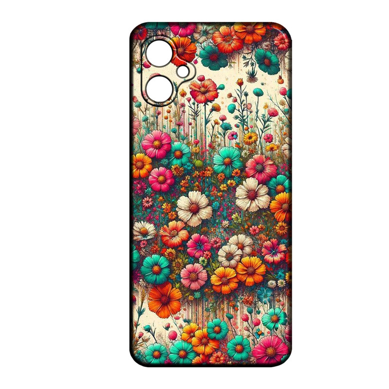 کاور طرح گل کد 335 مناسب برای گوشی موبایل سامسونگ Galaxy A05