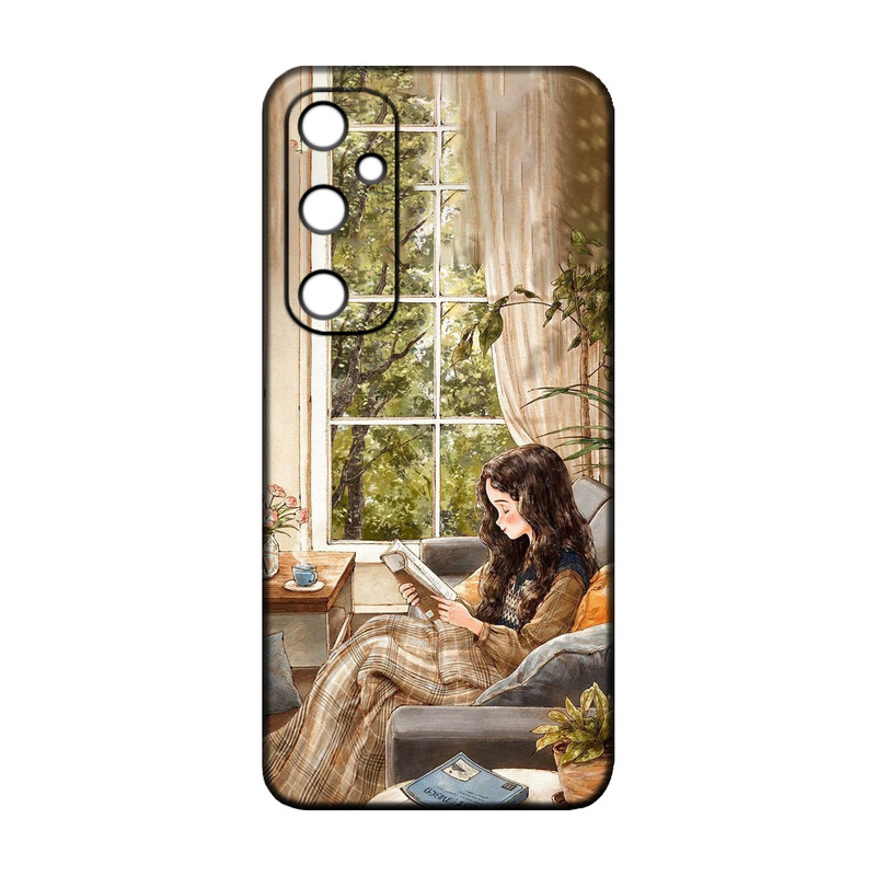 کاور طرح دخترانه کد 154 مناسب برای گوشی موبایل سامسونگ Galaxy A36