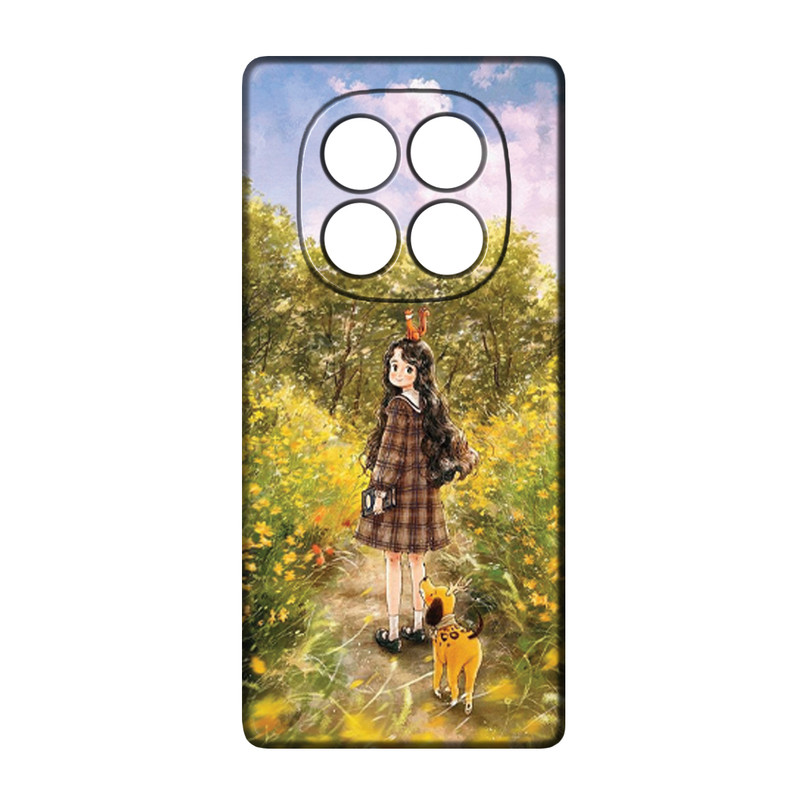 کاور طرح دخترانه کد 194 مناسب برای گوشی موبایل شیائومی Redmi Note 14 Pro 4G / Poco X7