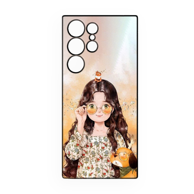 کاور طرح دخترانه کد 270 مناسب برای گوشی موبایل سامسونگ Galaxy S25 Ultra