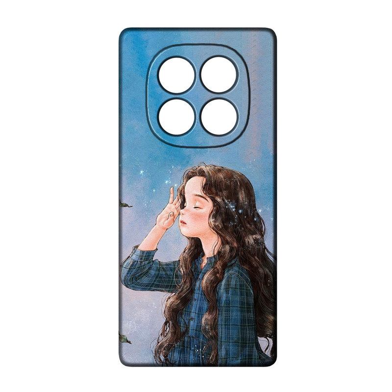 کاور طرح دخترانه کد 134 مناسب برای گوشی موبایل شیائومی Redmi Note 14 Pro 4G / Poco X7