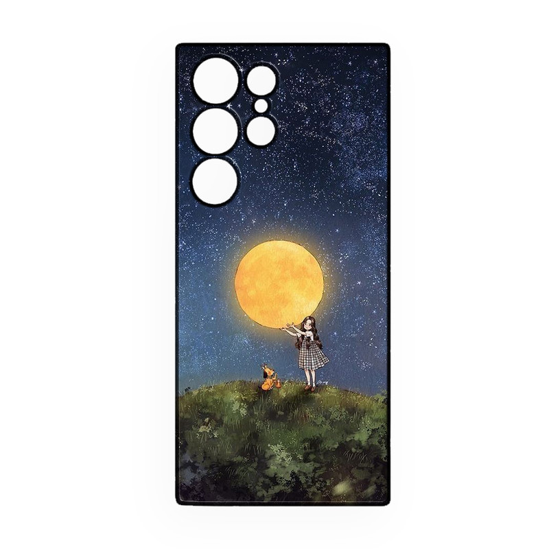 کاور طرح دخترانه کد 300 مناسب برای گوشی موبایل سامسونگ Galaxy S24 Ultra