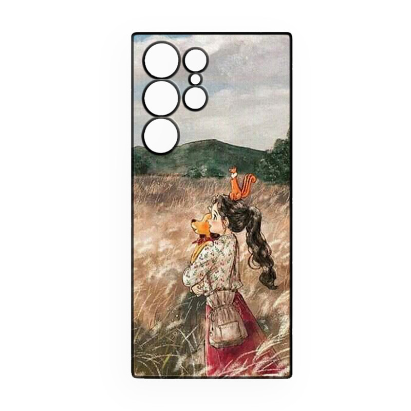 کاور طرح دخترانه کد 228 مناسب برای گوشی موبایل سامسونگ Galaxy S23 Ultra