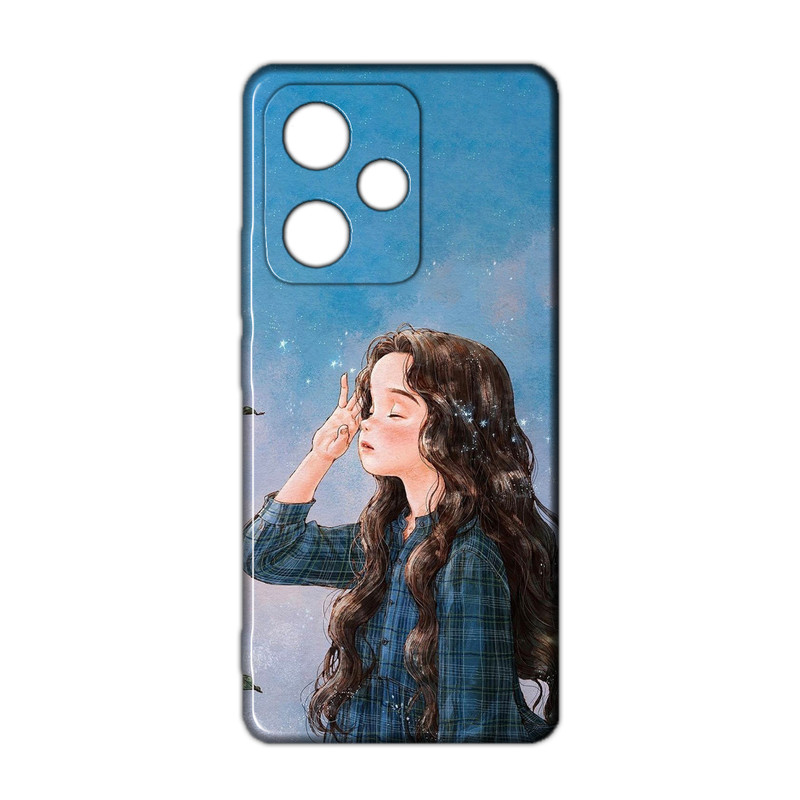 کاور مدل دخترانه کد 134 مناسب برای گوشی موبایل شیائومی Redmi 13
