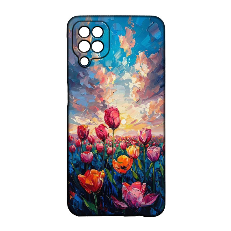 کاور طرح گل کد 337 مناسب برای گوشی موبایل سامسونگ Galaxy A22 4g