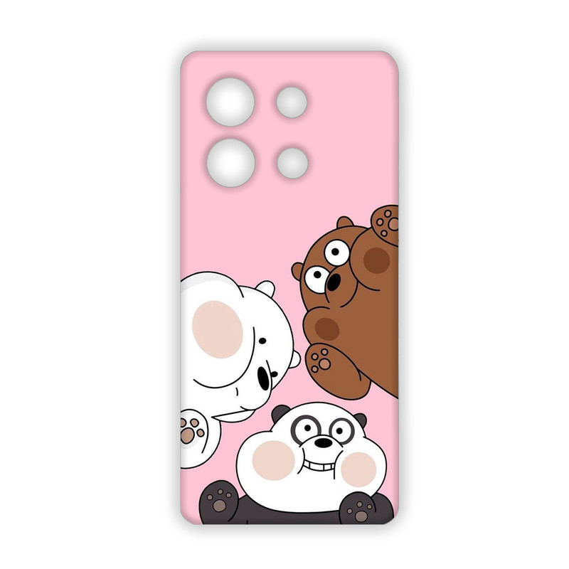 کاور مدل خرس کله پوک کد 089 مناسب برای گوشی موبایل شیائومی Redmi Note 13 Pro (4G) / Poco M6 Pro (4G)