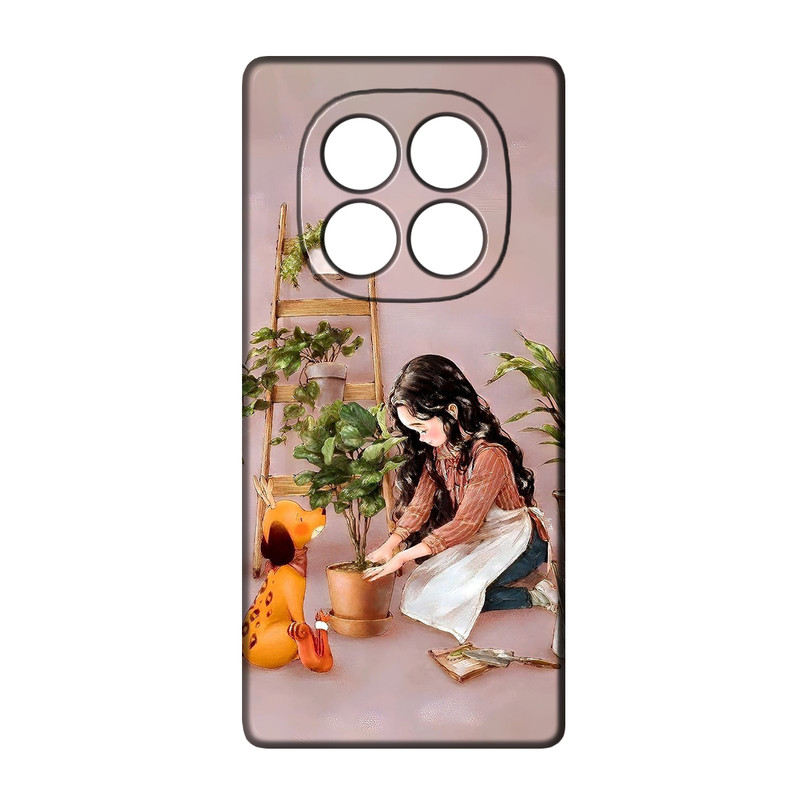 کاور طرح دخترانه کد 287 مناسب برای گوشی موبایل شیائومی Redmi Note 14 Pro 4G / Poco X7