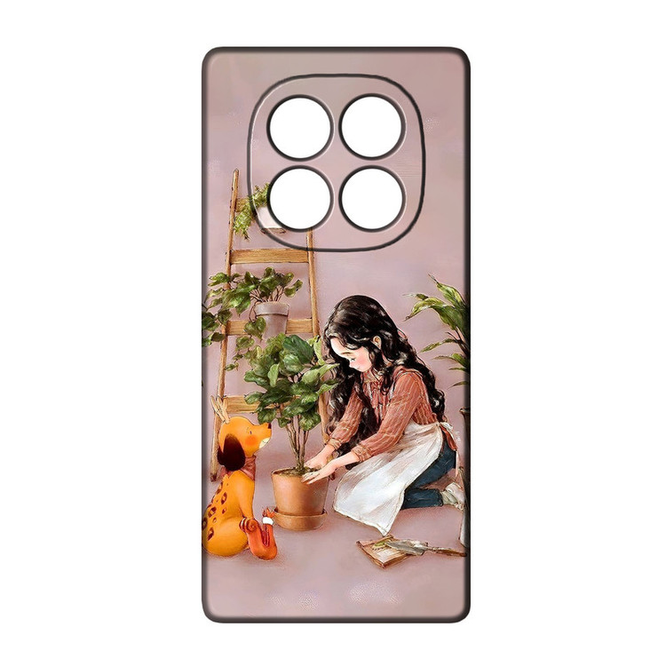 کاور طرح دخترانه کد 287 مناسب برای گوشی موبایل شیائومی Redmi Note 14 Pro 4G / Poco X7