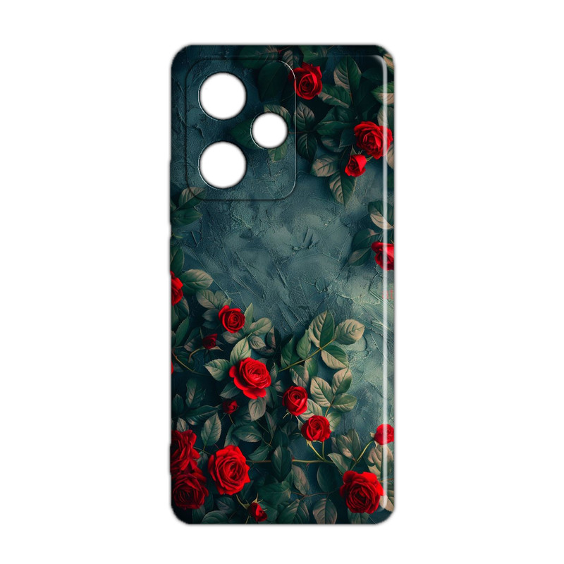 کاور مدل گل کد 327 مناسب برای گوشی موبایل شیائومی Redmi 13