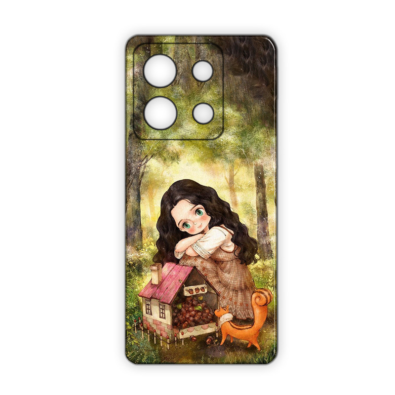 کاور مدل دخترانه کد 285 مناسب برای گوشی موبایل شیائومی Redmi Note 13 Pro 4G / Poco M6 Pro 4G