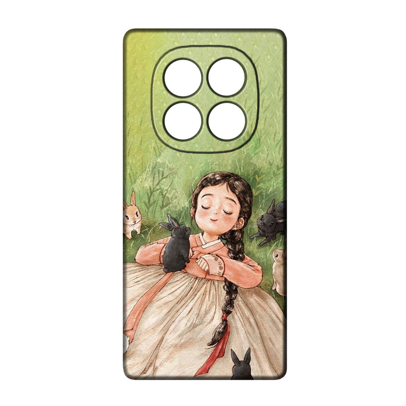 کاور طرح دخترانه کد 294 مناسب برای گوشی موبایل شیائومی Redmi Note 14 Pro 5G