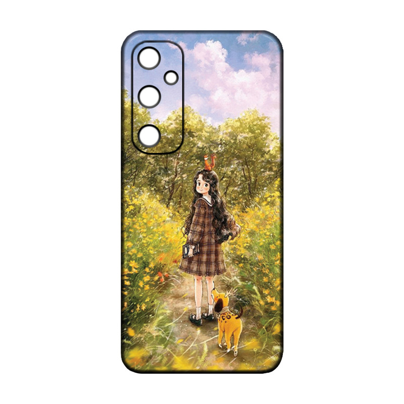 کاور طرح دخترانه کد 194 مناسب برای گوشی موبایل سامسونگ Galaxy A56