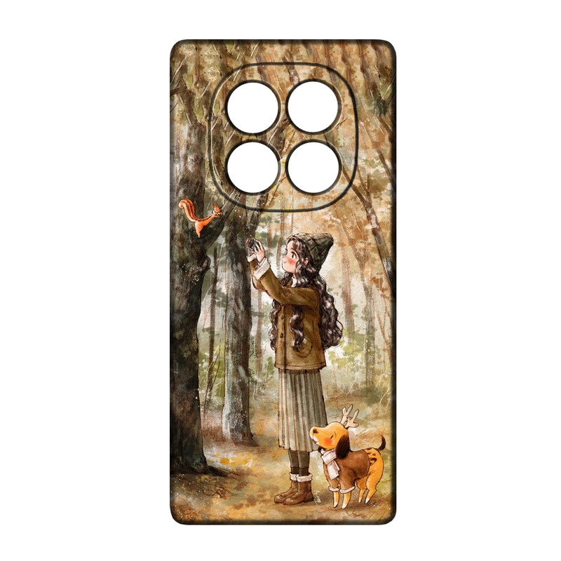 کاور طرح دخترانه کد 293 مناسب برای گوشی موبایل شیائومی Redmi Note 14 Pro 4G / Poco X7