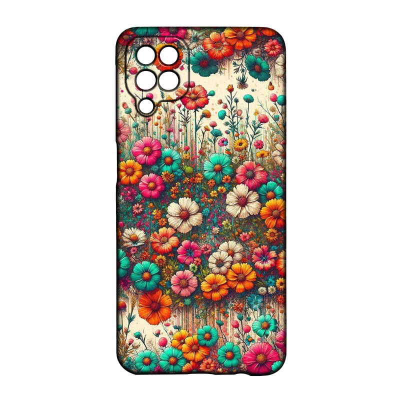 کاور طرح گل کد 335 مناسب برای گوشی موبایل سامسونگ Galaxy A12 / M12 / F12