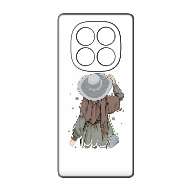 کاور طرح دخترانه کد 122 مناسب برای گوشی موبایل شیائومی Redmi Note 14 Pro 4G / Poco X7