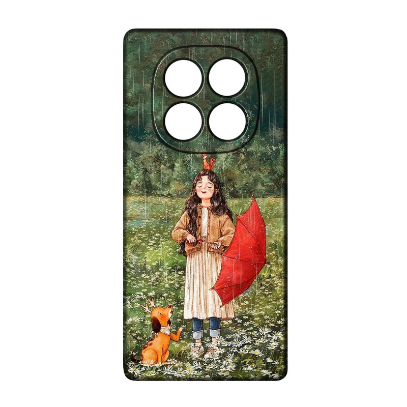 کاور طرح دخترانه کد 196 مناسب برای گوشی موبایل شیائومی Redmi Note 14 Pro 4G / Poco X7