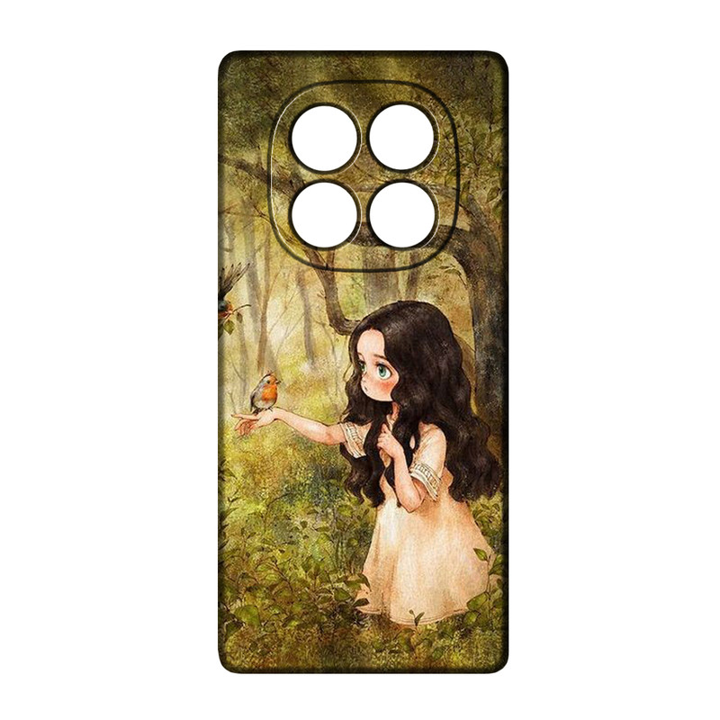 کاور طرح دخترانه کد 231 مناسب برای گوشی موبایل شیائومی Redmi Note 14 Pro Plus