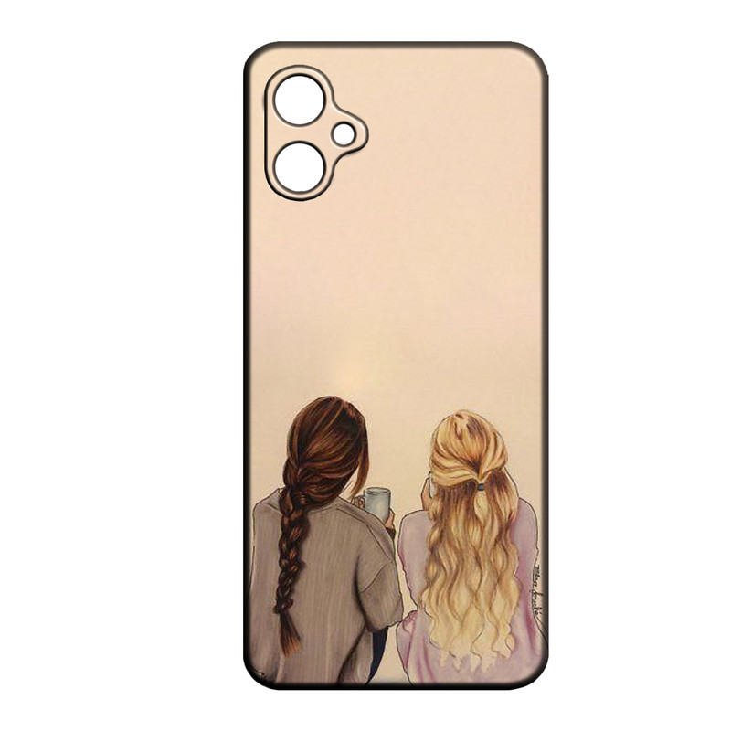 کاور طرح دخترانه کد 61 مناسب برای گوشی موبایل سامسونگ Galaxy A07