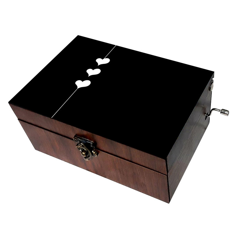 جعبه موزیکال مدل قلب کد B324