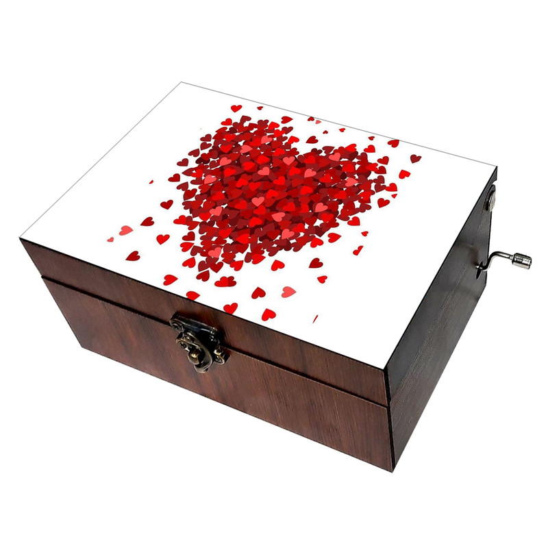جعبه موزیکال مدل قلب کد B308