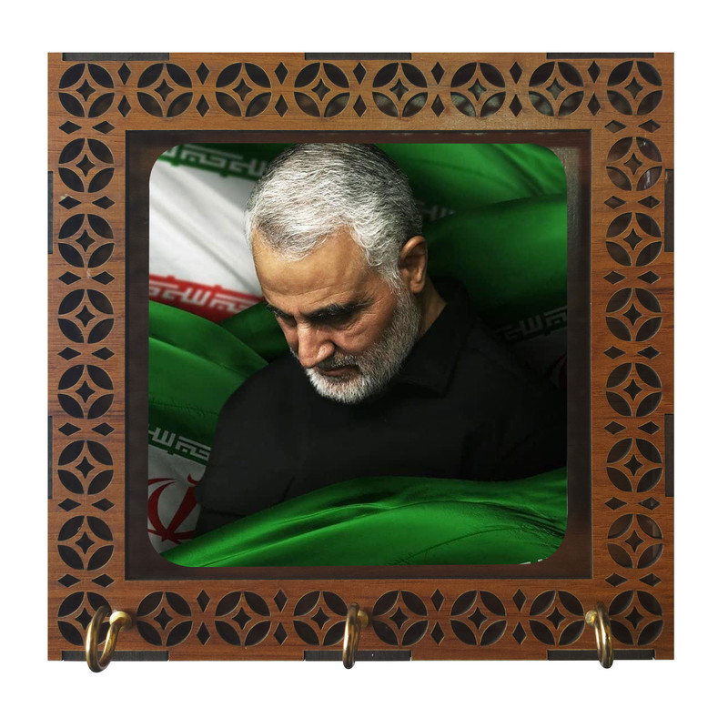 جا کلیدی مدل D1043 طرح سردار شهید حاج قاسم سلیمانی
