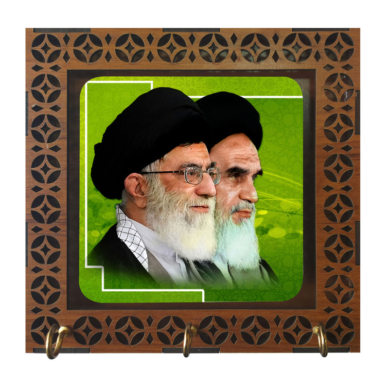 جا کلیدی مدل D1045 طرح رهبر سید علی خامنه ای و امام خمینی